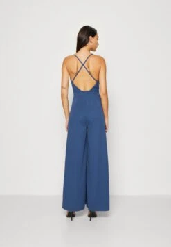 Wal G Aiden Cross Back - Jumpsuit - Denim Blue -Wal G 4e7f86fc7813479bb8213fcc24f13c4c scaled