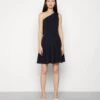 Wal G Janine Skater Dress - Jerseyjurk - Navy Blue