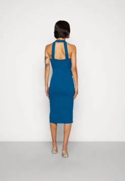 Wal G Sasha Frill Neck Midi Dress - Jerseyjurk - Dark Teal Blue 8 Wal G Sasha Frill Neck Midi Dress - Jerseyjurk - Dark Teal Blue -Wal G 57e6f08cdc9e4bfdacf13548a42accb6 scaled