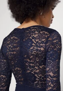 Wal G Blake Long Sleeve - Jumpsuit - Navy Blue -Wal G 583b4de0ee1e4d57bec8acc350cda955 scaled