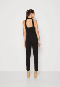 Wal G Poppy Frill Neck - Jumpsuit - Black -Wal G 5963b21e45404781b63776270796bed1 scaled