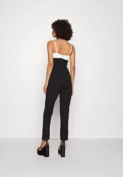 Wal G Janya Contrast Jumpsuit- Jumpsuit - Black/White -Wal G 5b8a5d79dfca4b96914891dd6730ef6b scaled