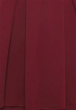 Wal G Cheryl Halter Neck Skater Dress - Jurk - Wine -Wal G 5d3008f58c19440eacd3fc76b4490a5b scaled