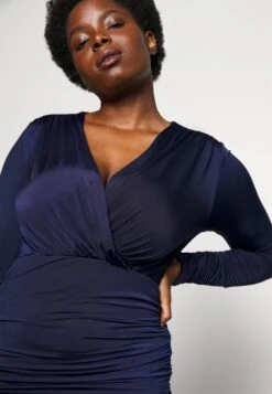 Gabriella Rouched - Etui-Jurk - Navy Blue -Wal G 5d8daacddedc46e0a694c16578f41371 scaled