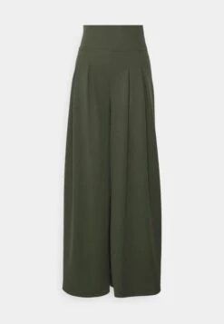 Venisa Wide Leg Trouser - Broek - Dark Khaki -Wal G 5f5d384febcc4544a3ea9ec35572ed28 scaled