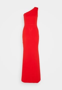 Wal G Wendy One Shoulder Maxi Dress - Jerseyjurk - Red 10 Wal G Wendy One Shoulder Maxi Dress - Jerseyjurk - Red -Wal G 61857755303c41fd80335578ecf33a31 scaled