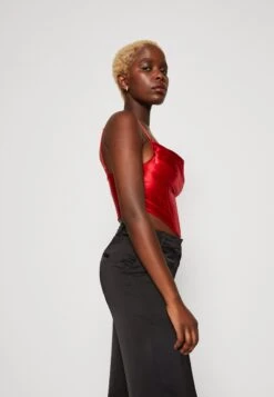 Wal G Christian Corset Crop - Top - Red -Wal G 63c1161254a346d5aaecbe23452fd0a9 scaled