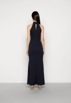 Wal G Halter Neck Maxi Dress - Galajurk - Navy Blue -Wal G 689533d5e08c42ed89b9991a10464009 scaled