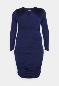 Gabriella Rouched - Etui-Jurk - Navy Blue -Wal G 699654918d384dddbb5488d41a22fef3 scaled