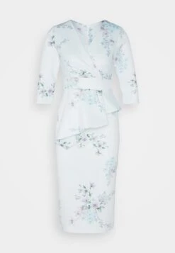 Wal G Wedding - Isabella Wrap Midi - Cocktailjurk - Light Blue -Wal G 6a513ff9bf394976b4c931bf26246b08 scaled