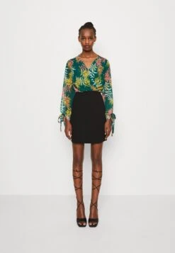 Wal G Cruise Collection Tropical Contrast Mini Dress - Jurk - Multicoloured