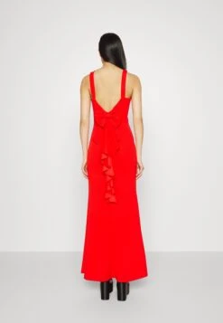 Wal G Sacha Frill Dress - Galajurk - Red -Wal G 6d17195edfdb44ff819fbeaabc1bb807 scaled