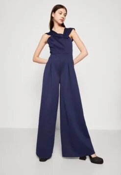 Wal G Delila Strap - Jumpsuit - Navy Blue -Wal G 72ec771b08814e3d9504375497b4eb95 scaled