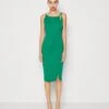 Wal G Tessa Midi Dress - Jerseyjurk - Leaf Green