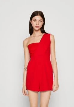 Wal G Lula One Shoulder - Jumpsuit - Red