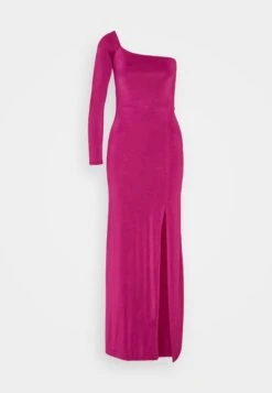 Wal G Arrabella One Sleeve Maxi - Jerseyjurk - Magenta -Wal G 753e07ca56eb470db04999177f4d0e8a scaled
