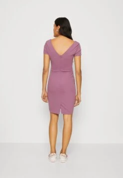 Wal G Gary Bodycon Dress - Jerseyjurk - Mauve Pink -Wal G 75a98ee8bb82493eb984a7a9739f71c3 scaled