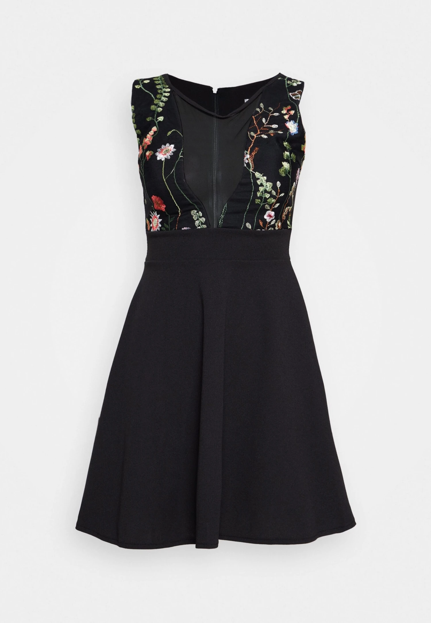 Wal G Skater Dress - Cocktailjurk - Black/Red 5 Wal G Skater Dress - Cocktailjurk - Black/Red - Afbeelding 5