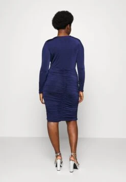 Gabriella Rouched - Etui-Jurk - Navy Blue -Wal G 7856f303f0cc4f139ac0f24b73eec60a scaled