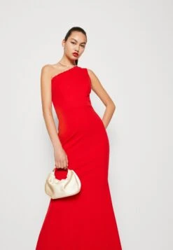 Wal G Wendy One Shoulder Maxi Dress - Jerseyjurk - Red 9 Wal G Wendy One Shoulder Maxi Dress - Jerseyjurk - Red -Wal G 792770ad2bee46eda23d14c8943a5ec8 scaled