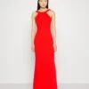 Wal G Sacha Frill Dress - Galajurk - Red