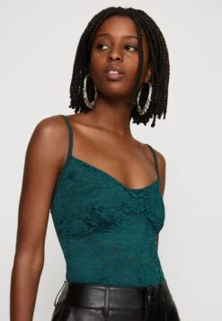 Wal G Benny Bodysuit - T-Shirt Print - Forest Green -Wal G 7c8a0e0dd864456abe2cdd2447d6dac7 scaled