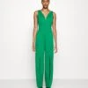 Steven Front Slit - Jumpsuit - Leaf Green