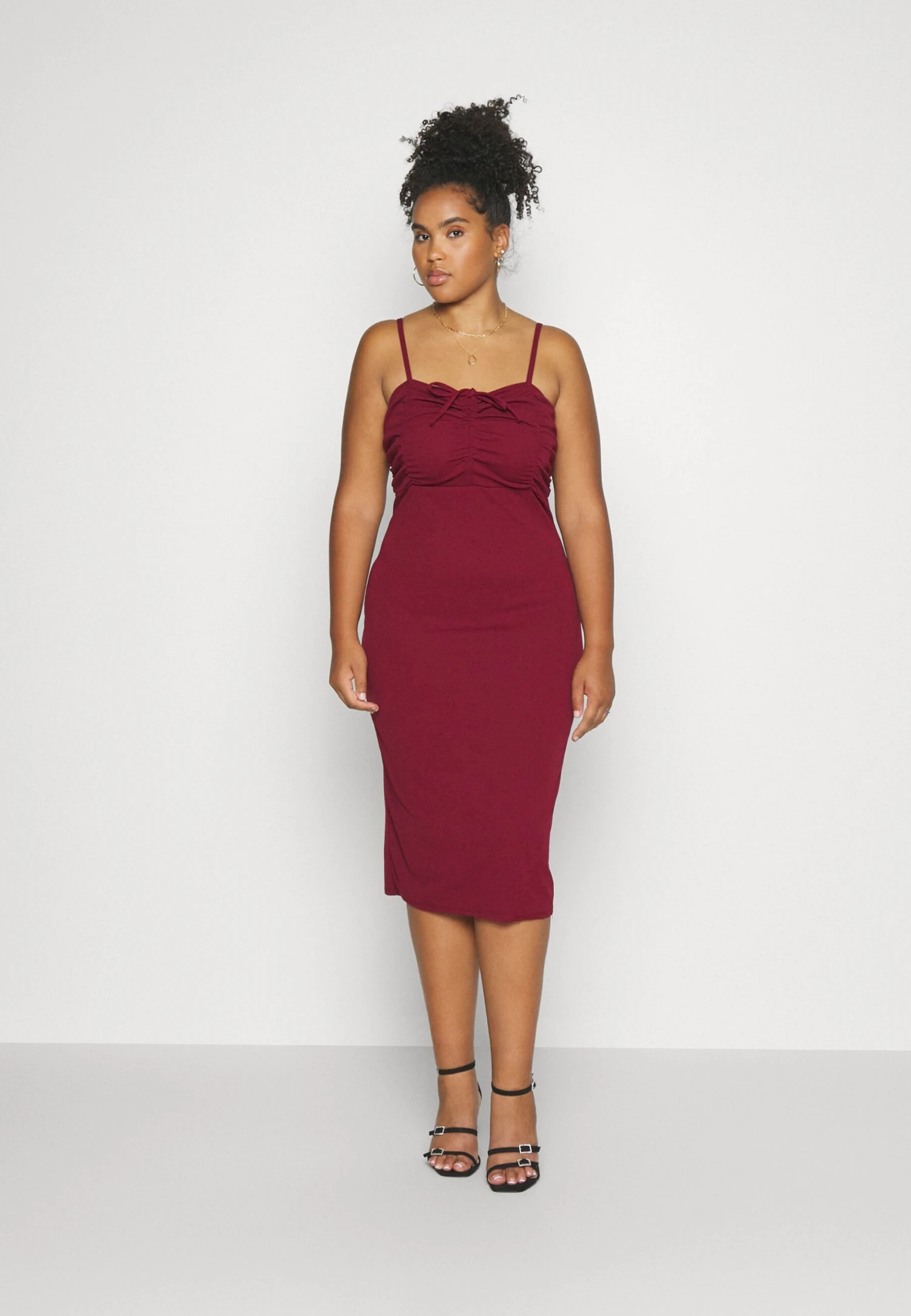 Curve Dolly Midi - Cocktailjurk - Wine 1 Curve Dolly Midi - Cocktailjurk - Wine