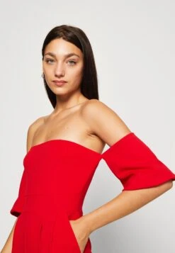 Wal G Luette Off Shoulder - Jumpsuit - Red -Wal G 7ebaa48694f542d1af80457559c1a8be scaled