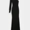 Wal G Ash One Shoulder Dress - Galajurk - Black
