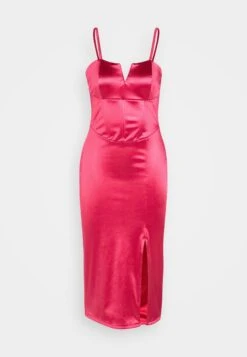 Wal G Saira Midi - Etui-Jurk - Fuchsia -Wal G 815a660dfbf845bd92fa32c2077d2a5a scaled