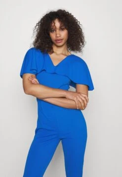 Liyavi Cape Sleeve- Jumpsuit - Electric Blue 10 Liyavi Cape Sleeve- Jumpsuit - Electric Blue -Wal G 846f15b402e442678ded3ed4925add0d scaled