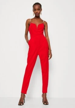 Wal G Valentines Valentina - Jumpsuit - Red -Wal G 8afb68d4b65b4a839dff86ccc3f87822 scaled