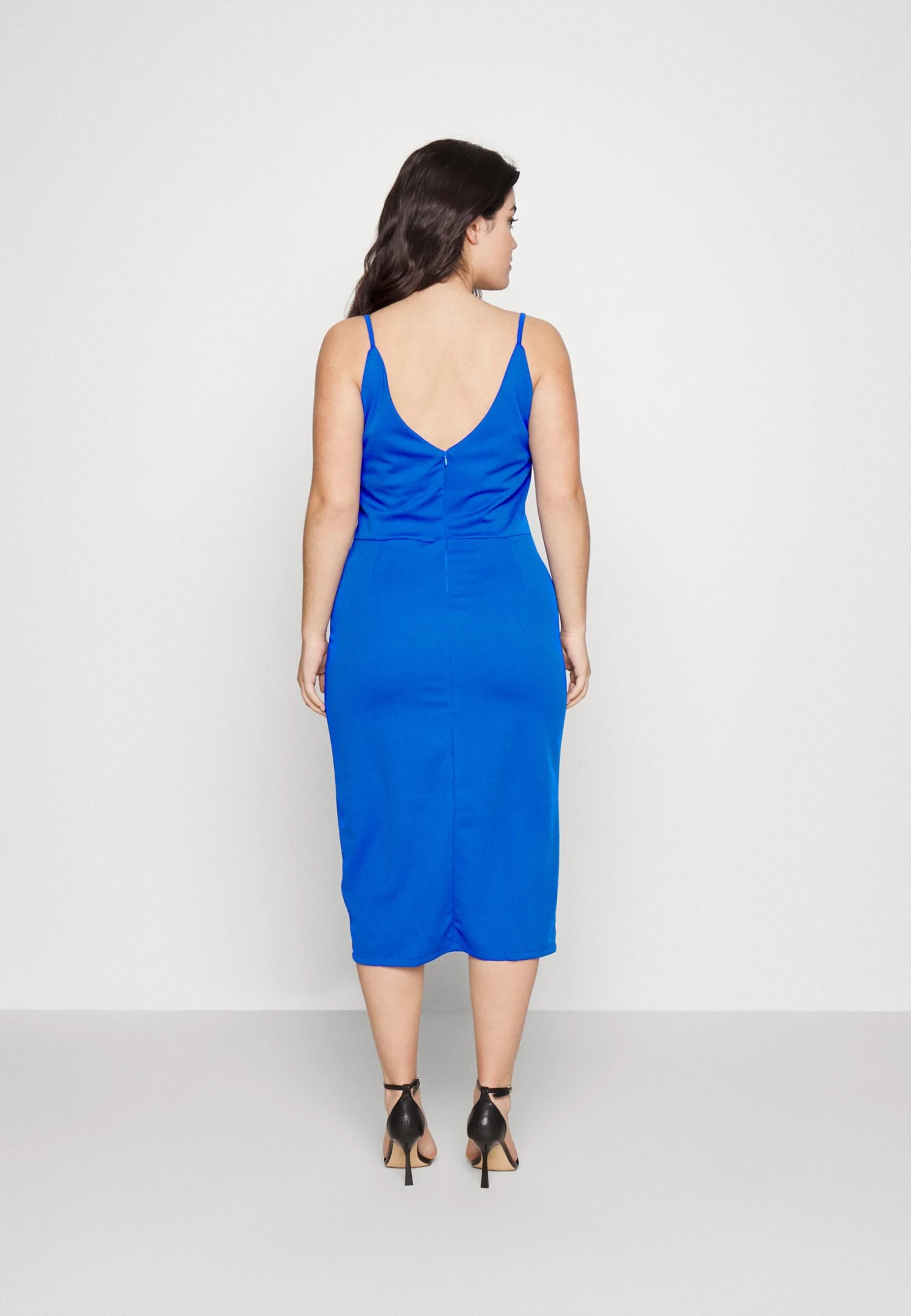 Prima Strappy Midi - Cocktailjurk - Electric Blue 3 Prima Strappy Midi - Cocktailjurk - Electric Blue - Afbeelding 3