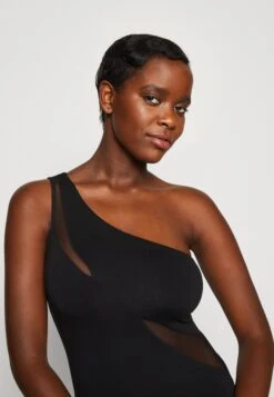 Wal G Zakera Contrast Midi Dress - Jerseyjurk - Black -Wal G 8ef30865b25a408791e5932fe89b63ed scaled