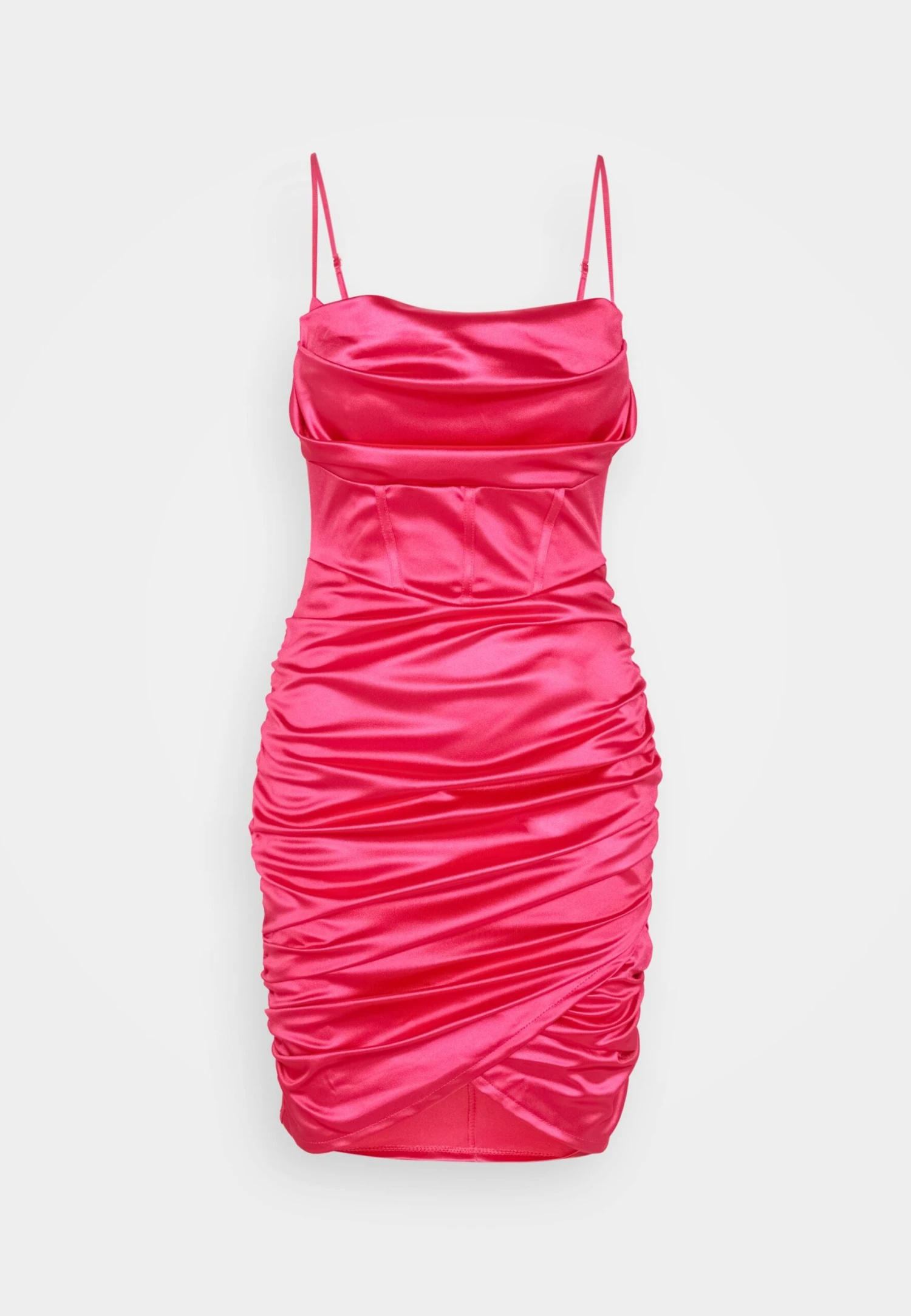 Wal G Max Corset Mini - Cocktailjurk - Fuchsia 5 Wal G Max Corset Mini - Cocktailjurk - Fuchsia - Afbeelding 5