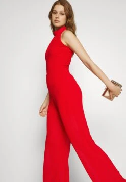Wal G Fiona Cut Out Neck- Jumpsuit - Red -Wal G 8fc9261d4bc74ed2adf21a9c78dead98 scaled