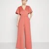 Wedding Petite Betty Wrap Jumpsuit - Jumpsuit - Rosa
