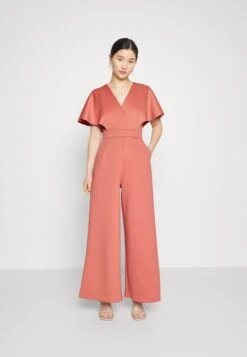 Wedding Petite Betty Wrap Jumpsuit - Jumpsuit - Rosa