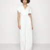 Wedding Betty V Neck Wrap - Jumpsuit - White