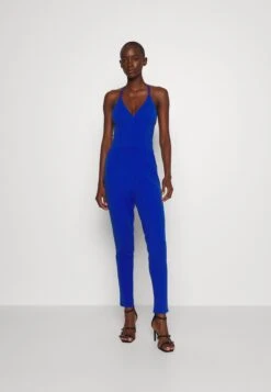 Marsha Back Strappy- Jumpsuit - Electric Blue