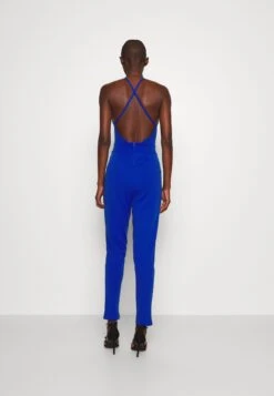 Marsha Back Strappy- Jumpsuit - Electric Blue -Wal G 97a23bf156384087a1ba354f990196fb scaled