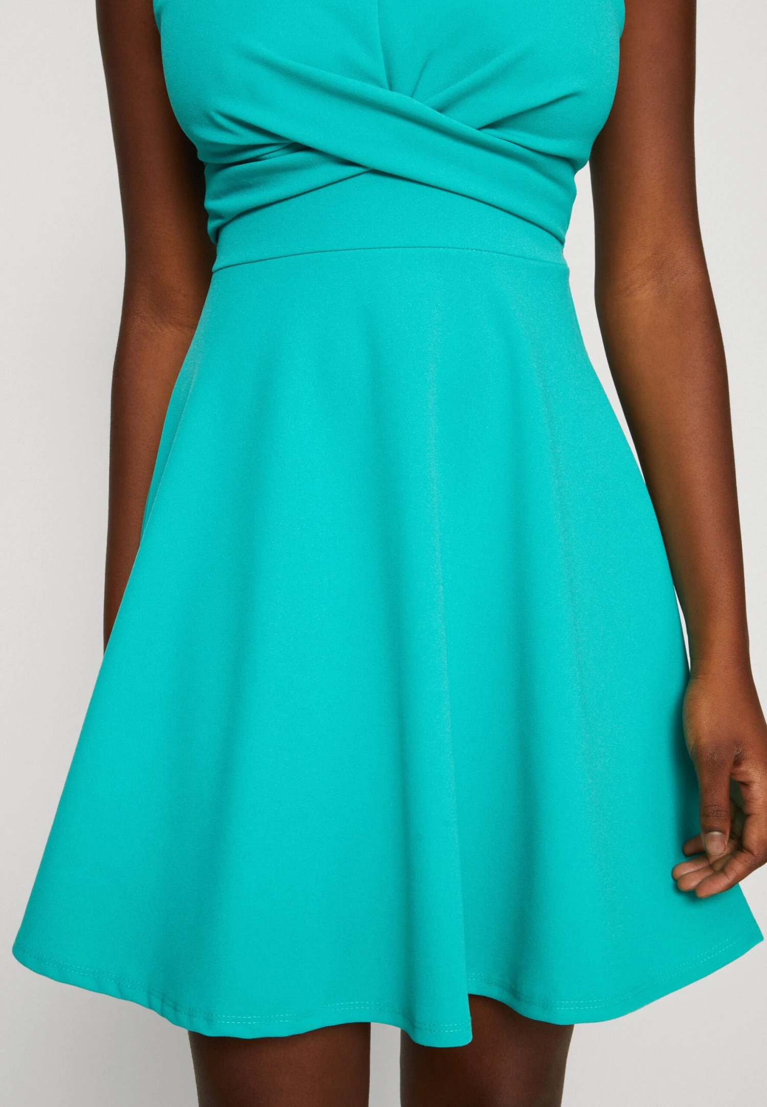 Wal G Jaqueline Skater Dress - Jerseyjurk - Tiffany Blue 6 Wal G Jaqueline Skater Dress - Jerseyjurk - Tiffany Blue - Afbeelding 6