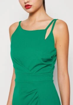 Wal G Tessa Midi Dress - Jerseyjurk - Leaf Green -Wal G 9bc96d11ebd84572a46e193bbf2534ef scaled