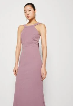 Wal G Sacha Frill Dress - Galajurk - Mauve Pink -Wal G 9db4ccee75514af399c74f6667256329 scaled