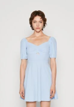 Wal G Haliday Cut Out Skater - Jerseyjurk - Sky Blue