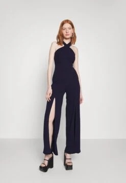 Wal G Alfo Cross Neck - Jumpsuit - Dark Blue