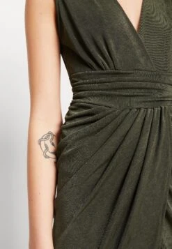 Wal G Safa Rouched Mini - Jerseyjurk - Forest Green -Wal G a202869ef683474cabd1a4c121d69413 scaled