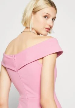 Wal G Ryan Ruffle Midi - Galajurk - Rose Pink -Wal G a348d3ab7e2c4a4fbdcb7f8c1bd3eb1d scaled