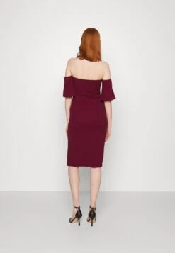 Wal G Cylon Off Shoulder Midi Dress - Cocktailjurk - Berry Wine 8 Wal G Cylon Off Shoulder Midi Dress - Cocktailjurk - Berry Wine -Wal G a5111abb52b94435be525677c9e3832d scaled